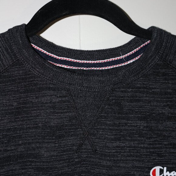 Champion Crewneck Sweatshirt Men’s Size M Dark Heather - Picture 4 of 7